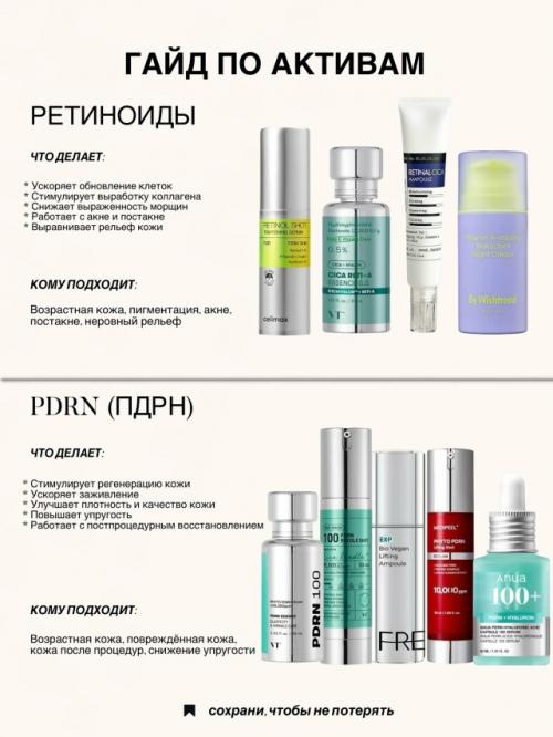 Мы подбираем уход не наугад, а по активам и под конкретные задачи кожи. 
