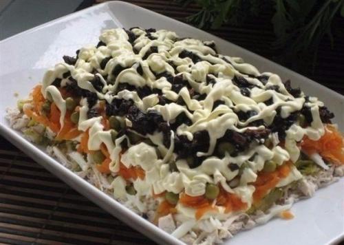 9 рецептов красивых салатов к новому году 2018. 08