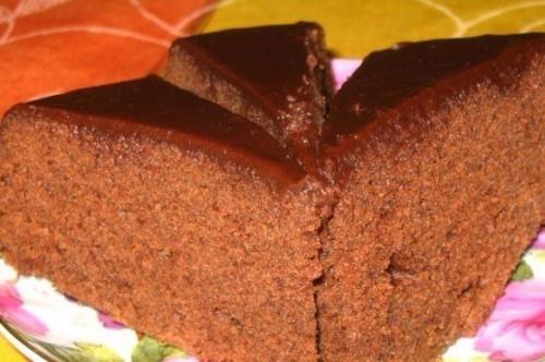 Венский шоколадный бисквит в мультиварке.