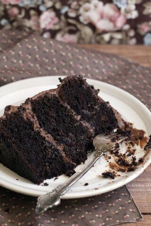 Шоколадный торт.  Идеальный. 01