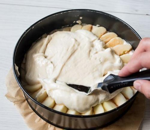 Классическая яблочная шарлотка. 06 Классическая яблочная шарлотка. 06