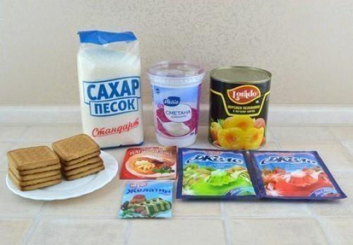 Торт Битое Стекло очень ярким и жизнерадостным получается. 06