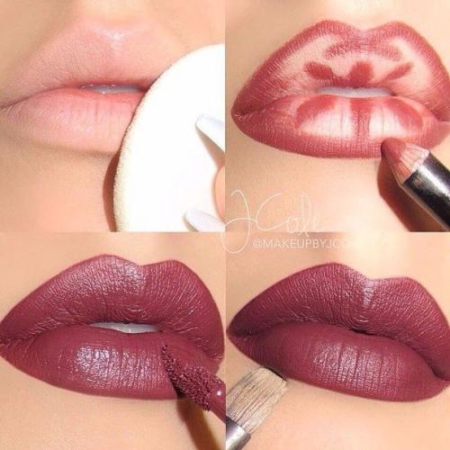 5 правил создания ярких губ.

