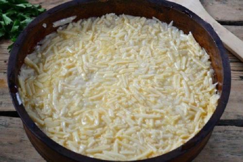 Картофельная запеканка с сыром. 03 Картофельная запеканка с сыром. 03