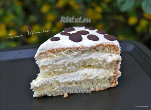 Вкусный бисквитный торт Елизавета. 09 Вкусный бисквитный торт Елизавета. 09