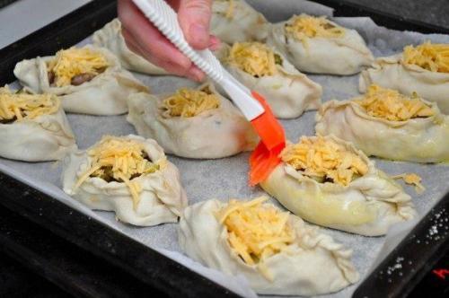 Лодочки из слоёного теста. 05 Лодочки из слоёного теста. 05