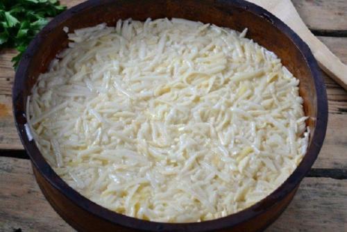 Картофельная запеканка с сыром. 02 Картофельная запеканка с сыром. 02