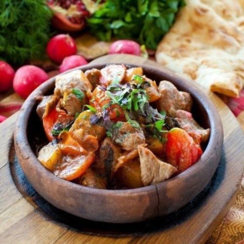 Оджахури - грузинское блюдо. 03 Оджахури - грузинское блюдо. 03