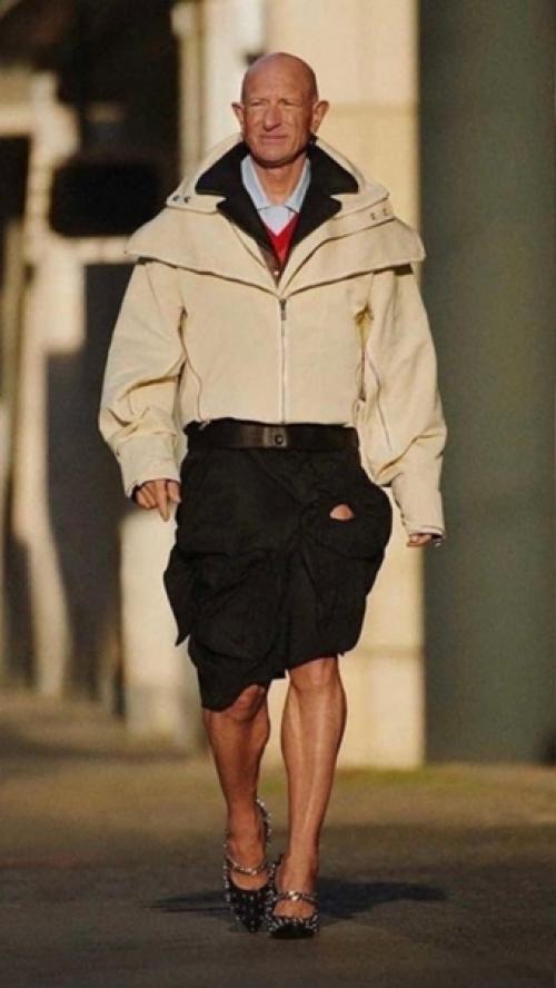 Я не гей, но Люблю Юбки и Каблуки: 61-летний американец прославился благодаря совей любви к юбкам и каблукам. 02