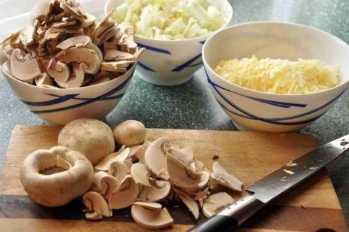 Жульен из шампиньонов. 02 Жульен из шампиньонов. 02