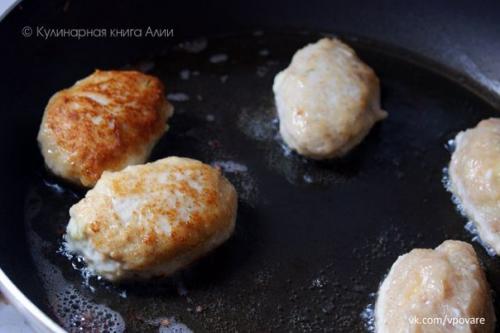 Котлеты с очень вкусной начинкой! 05