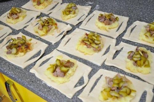 Лодочки из слоёного теста. 02 Лодочки из слоёного теста. 02