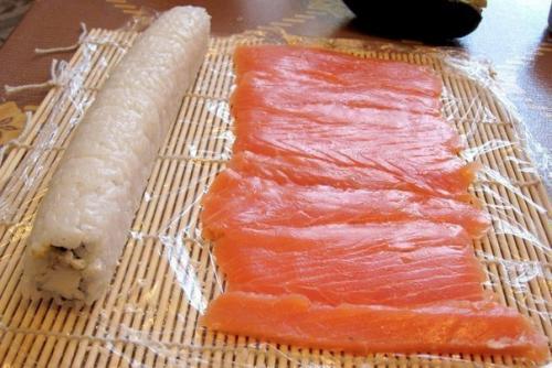 Суши филадельфия дома. 04 Суши филадельфия дома. 04