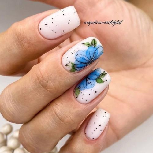 Потрясающе идеи маникюра на весну. 01