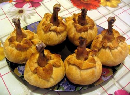 Куриные ножки в мешочке. Куриные ножки в мешочке.