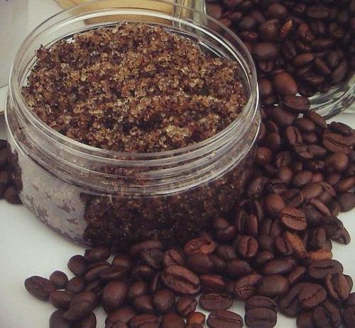 Домашний скраб из кофе. 

