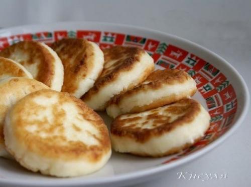 Сырники нежнейшие и пышные (без яиц? 

