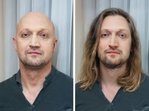 В том случае, если бы у наших знаменитых мужчин были бы длинные волосы! 03