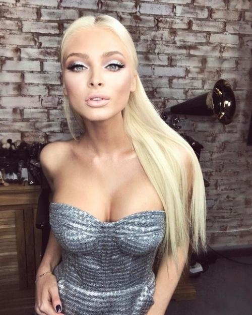 С любым макияжем она выглядит отлично! 05