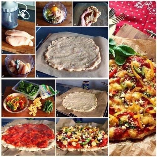 Пицца по - спортивному. Пицца по - спортивному.