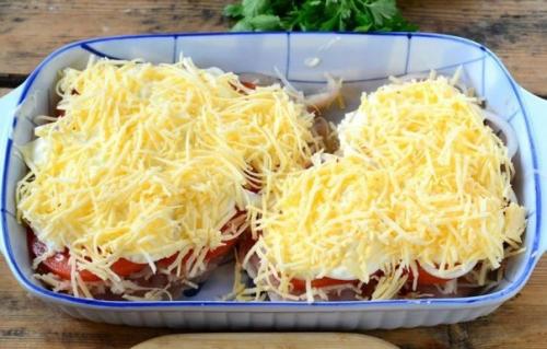 Куриная грудка в шубке под сыром. 06 Куриная грудка в шубке под сыром. 06