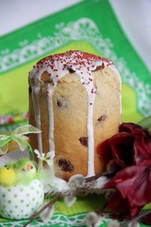 Кулич на сухих дрожжах. 08