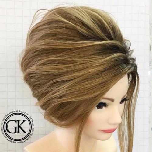 Ошеломляющие вечерние прически. 07