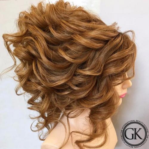 Ошеломляющие вечерние прически. 03