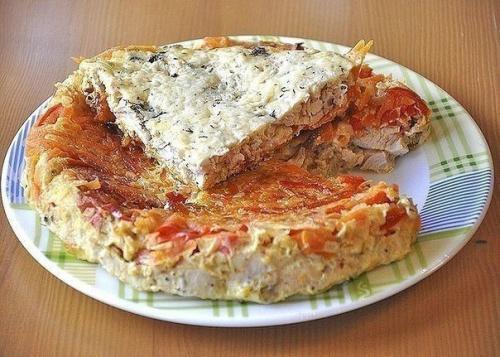 Запеканка из куриной грудки. 01 Запеканка из куриной грудки. 01