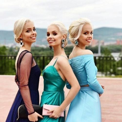 Сестры - тройняшки просто ангельской красоты. 04