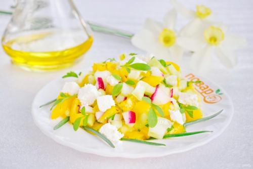 Салат весенний с сельдереем. 03