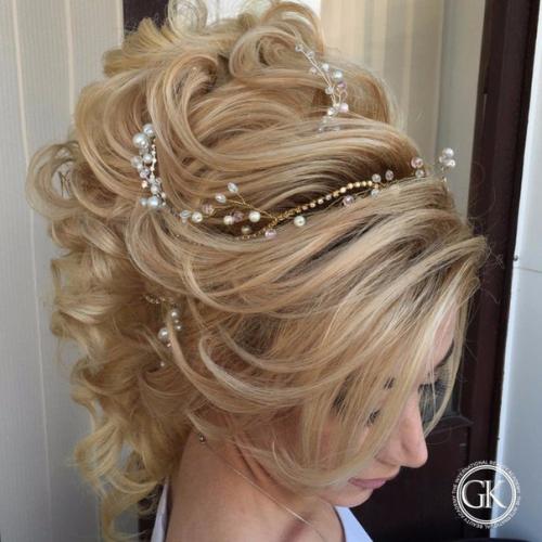 Ошеломляющие вечерние прически. 04