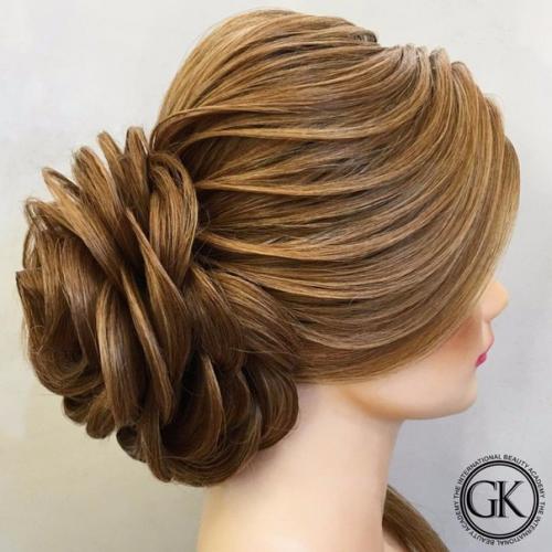 Ошеломляющие вечерние прически. 02