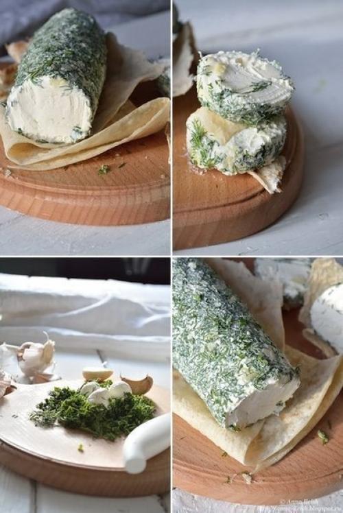 Сыр творожный. Творожный сыр из сметаны и кефира.
