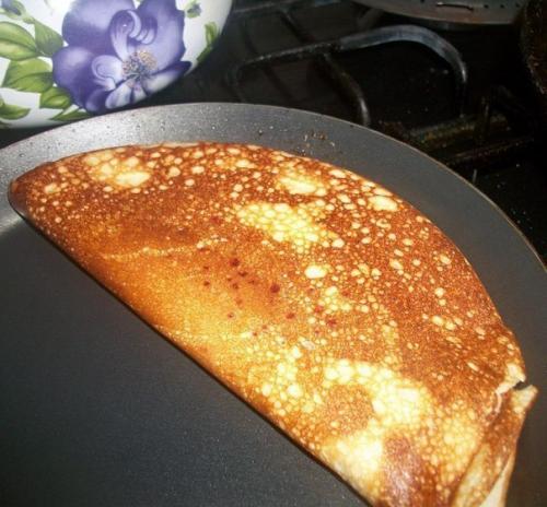 Блинчики с творогом! 02