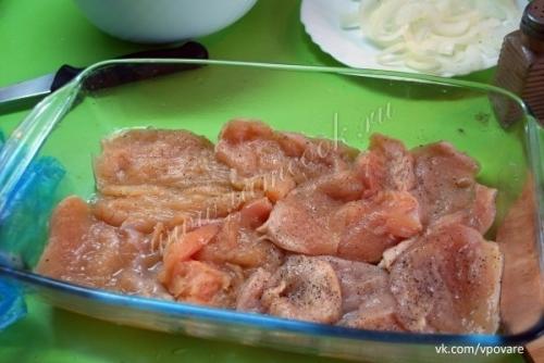 Куриная запеканка по-французски. 02 Куриная запеканка по-французски. 02