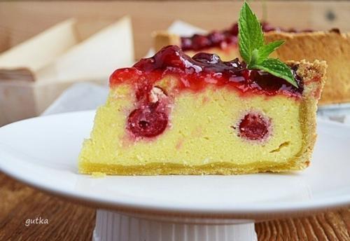 Пирог с творогом и вишней? 02 Пирог с творогом и вишней? 02