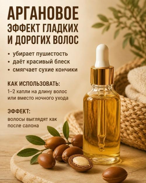 Иногда одно хорошее масло делает для кожи и волос больше, чем целая полка баночек. 01