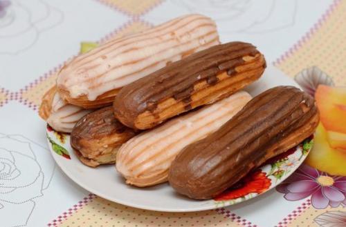 Итальянские эклеры. Количество порций: 24 шт. 03 Итальянские эклеры. Количество порций: 24 шт. 03