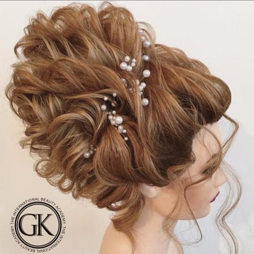 Ошеломляющие вечерние прически. 06