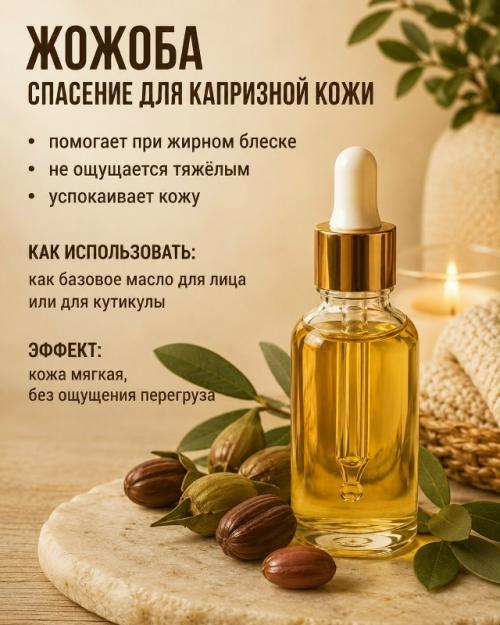 Иногда одно хорошее масло делает для кожи и волос больше, чем целая полка баночек. 03