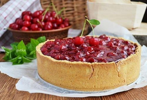 Пирог с творогом и вишней? 01 Пирог с творогом и вишней? 01