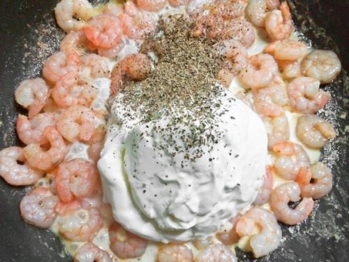 Паста с креветками в сливочном соусе. 05 Паста с креветками в сливочном соусе. 05
