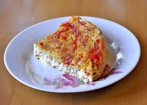 Запеканка из куриной грудки. Запеканка из куриной грудки.