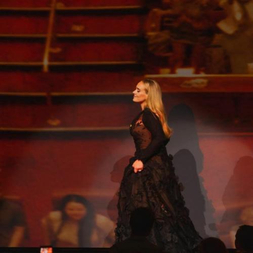 Адель выступила в Лас-вегасе в платье Valentin Yudashkin. 03