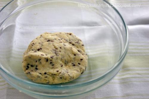 Крекеры с семенами льна. 05