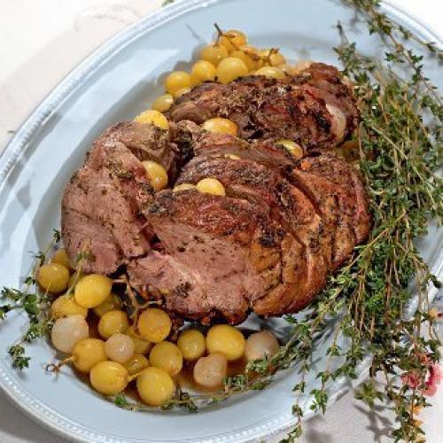 Баранья нога с тархуново - мятным маслом? Баранья нога с тархуново - мятным маслом?