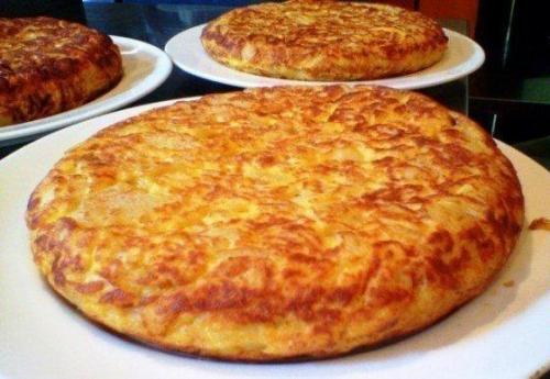 Тортилья душевная (испанская кухня).
