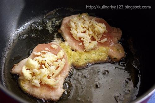 Куриные отбивные с сыром. 05 Куриные отбивные с сыром. 05