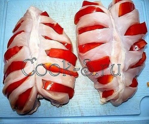 Запеченная куриная грудка. 02 Запеченная куриная грудка. 02